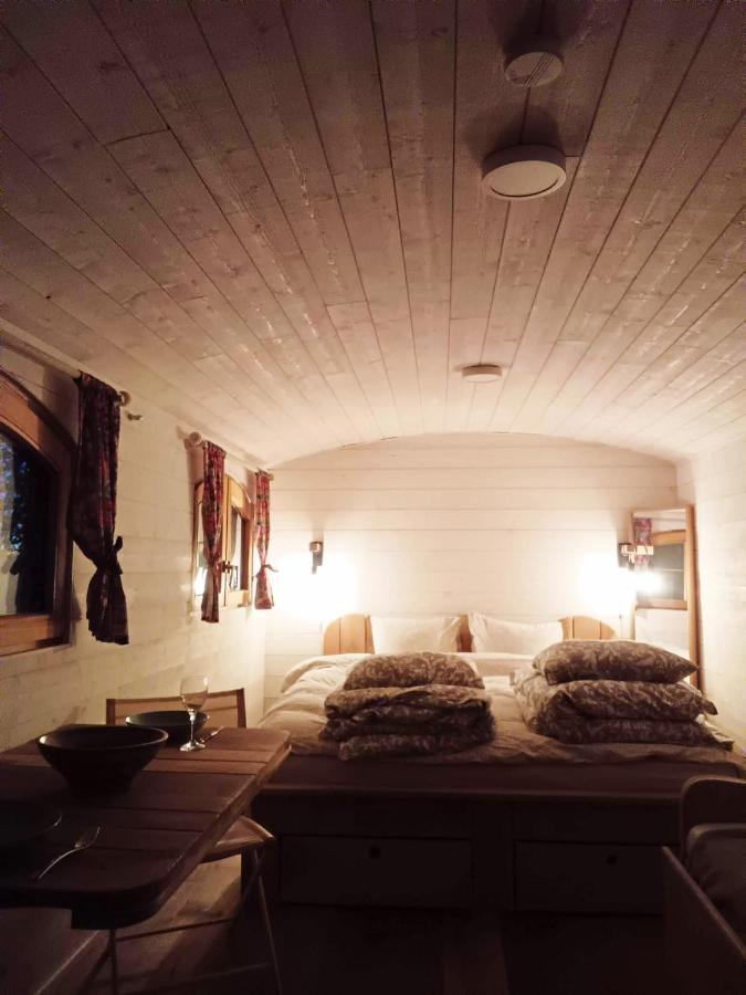 La Tiny House De La Bergerie Villa Lierneux Bagian luar foto