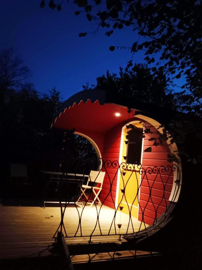 La Tiny House De La Bergerie Villa Lierneux Bagian luar foto