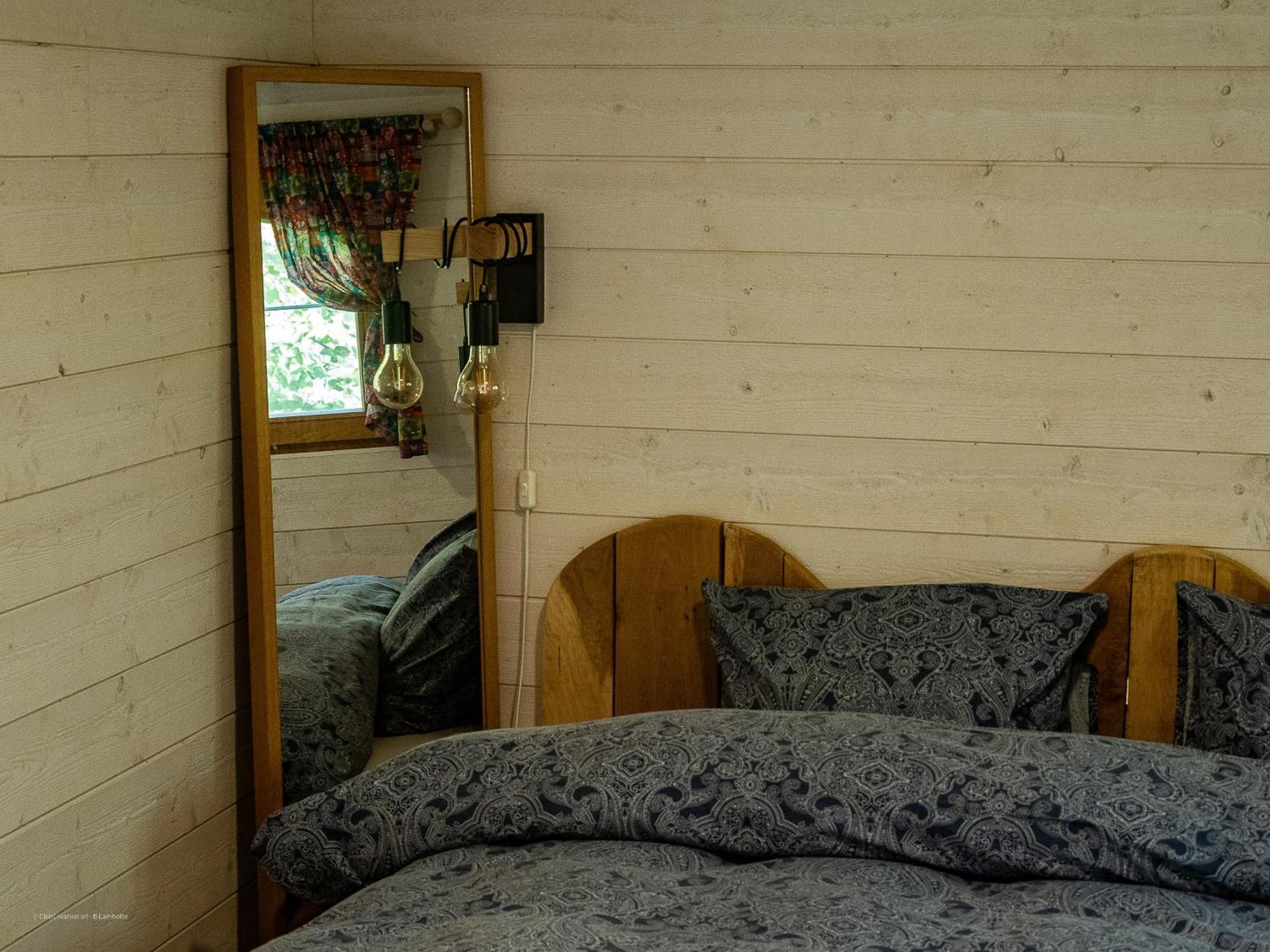La Tiny House De La Bergerie Villa Lierneux Bagian luar foto