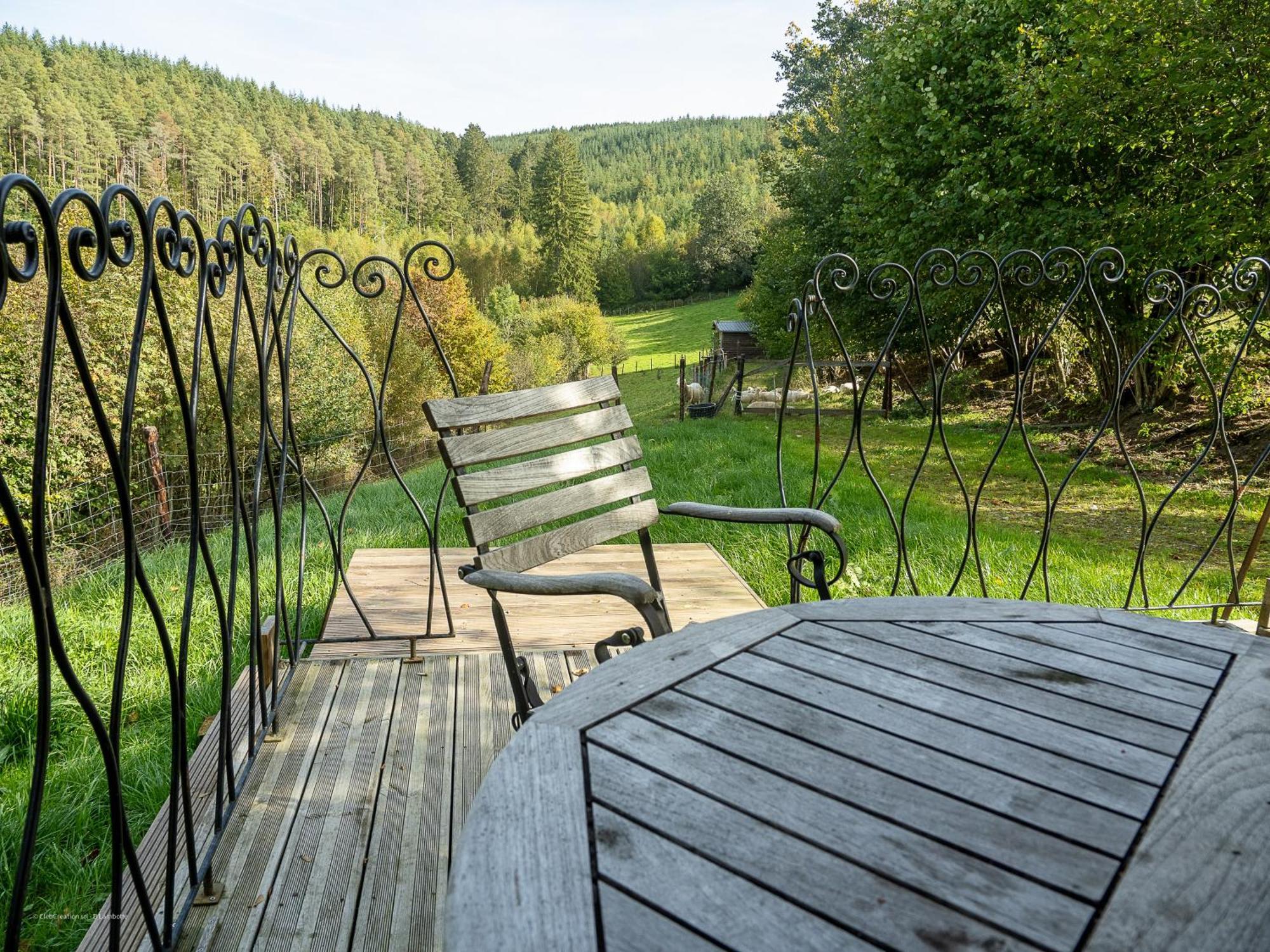 La Tiny House De La Bergerie Villa Lierneux Bagian luar foto