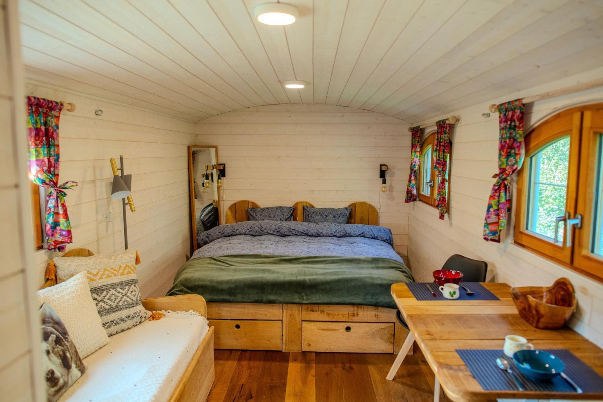 La Tiny House De La Bergerie Villa Lierneux Bagian luar foto