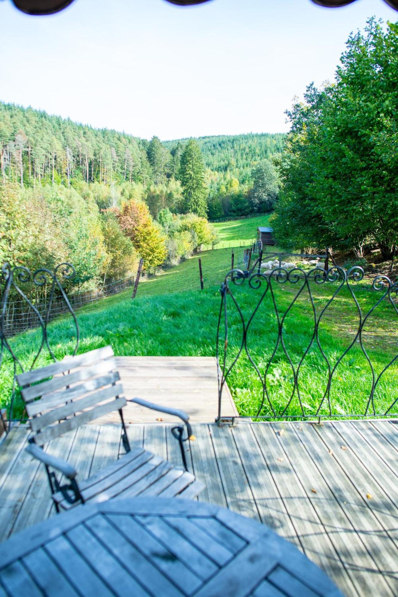 La Tiny House De La Bergerie Villa Lierneux Bagian luar foto