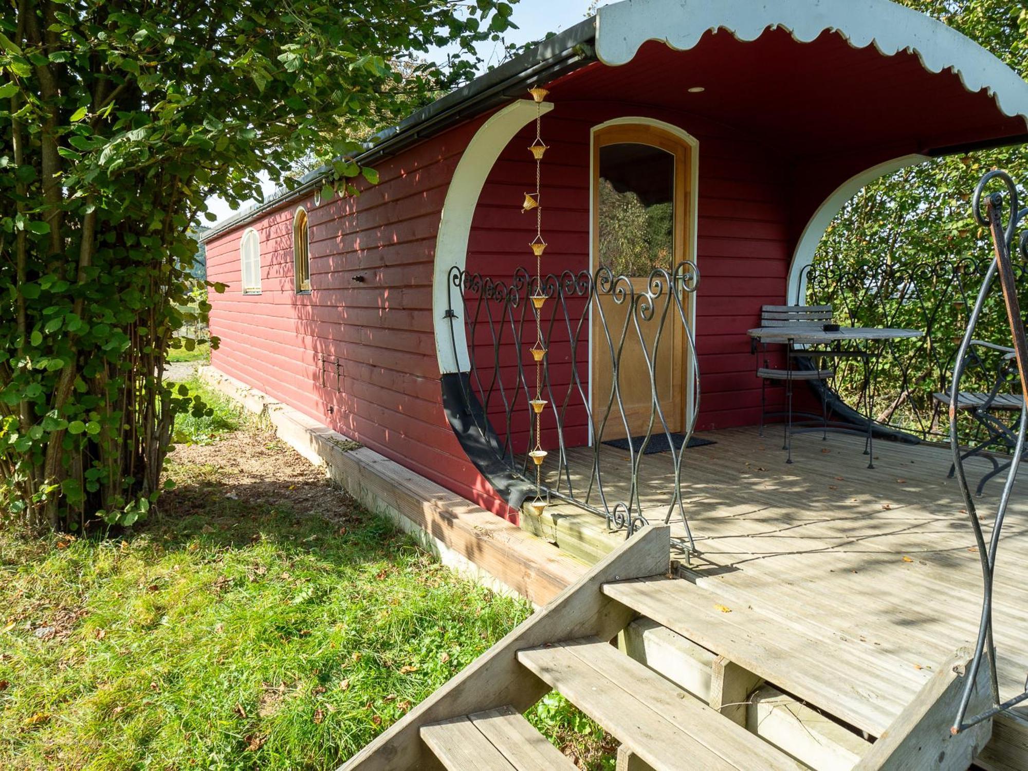 La Tiny House De La Bergerie Villa Lierneux Bagian luar foto