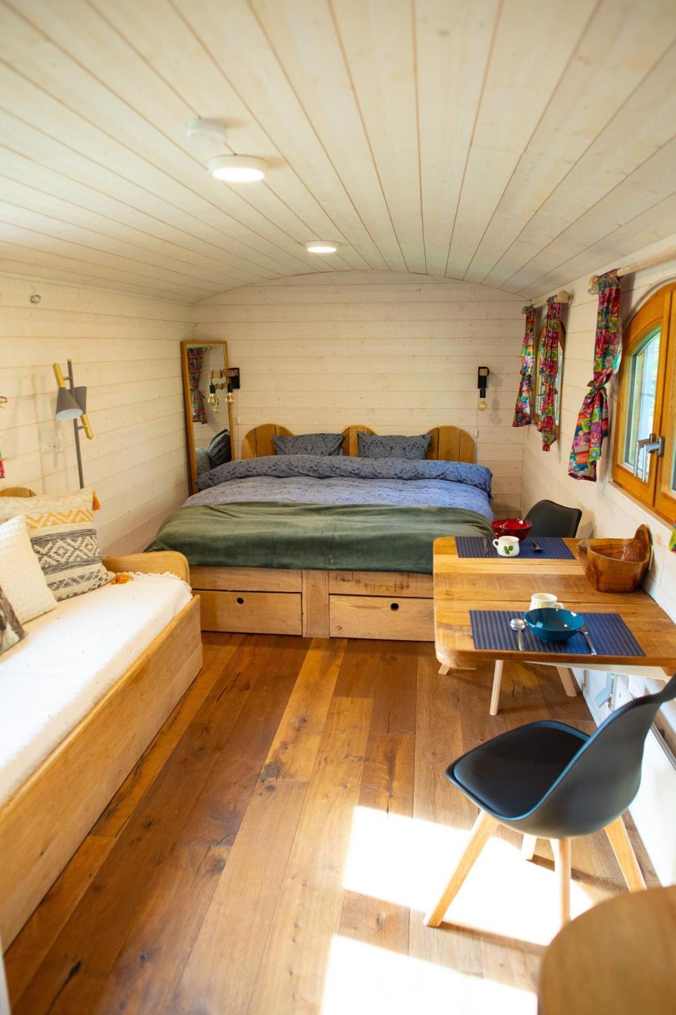 La Tiny House De La Bergerie Villa Lierneux Bagian luar foto