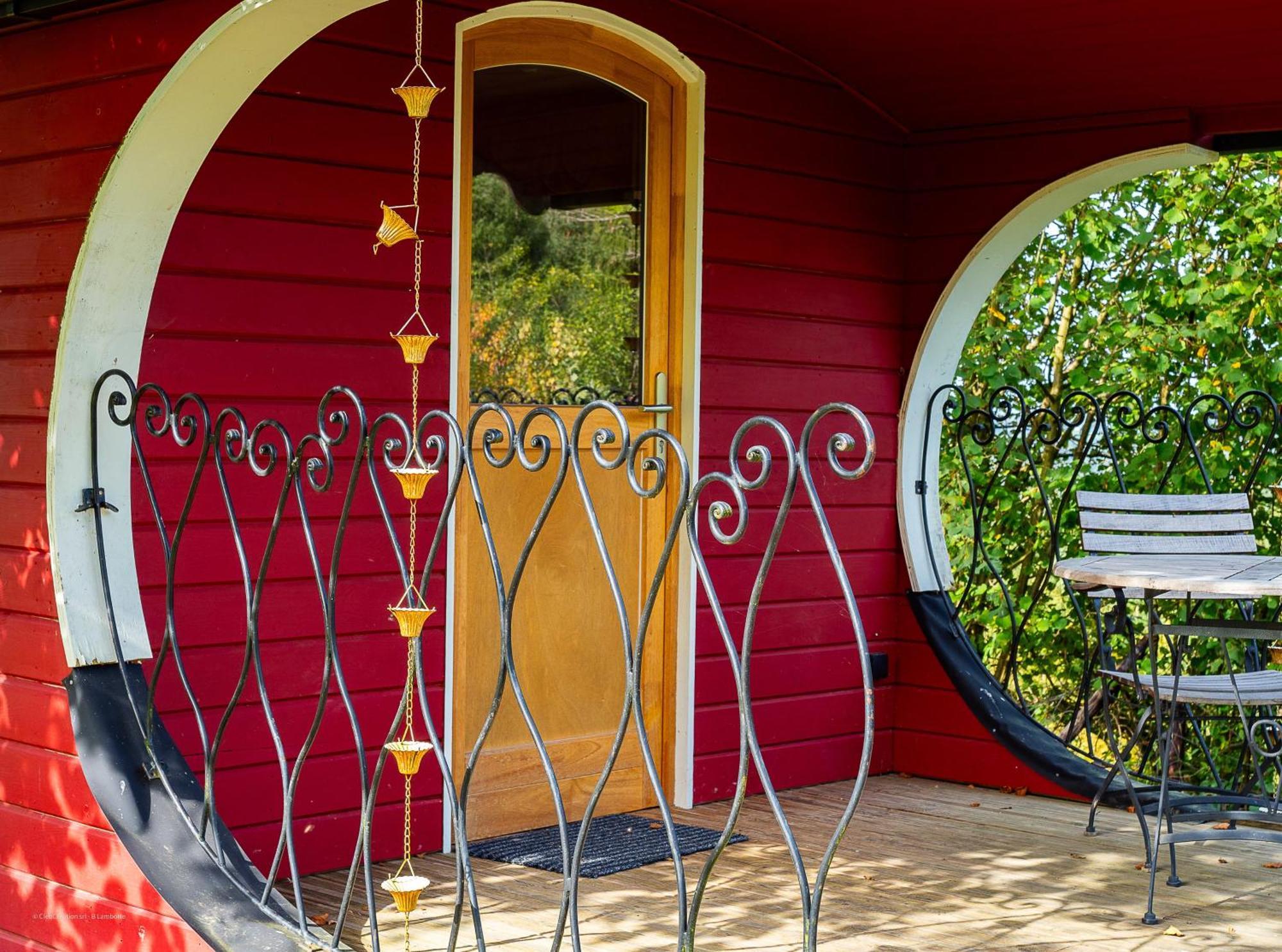 La Tiny House De La Bergerie Villa Lierneux Bagian luar foto